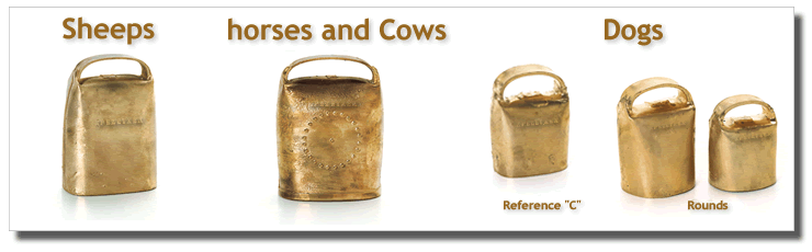 Kalaskas para Ovejas, Yegua, Vacas y Perros de Caza - Cencerros Apezetxea
