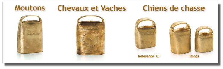 Kalaskas para Ovejas, Yegua, Vacas y Perros de Caza - Cencerros Apezetxea